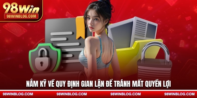 Nắm kỹ về quy định gian lận để tránh mất quyền lợi